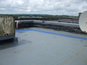 Castlerea Prison felt roof refurbishment