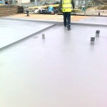 Finished waterproofing membrane