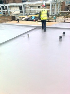 Finished waterproofing membrane